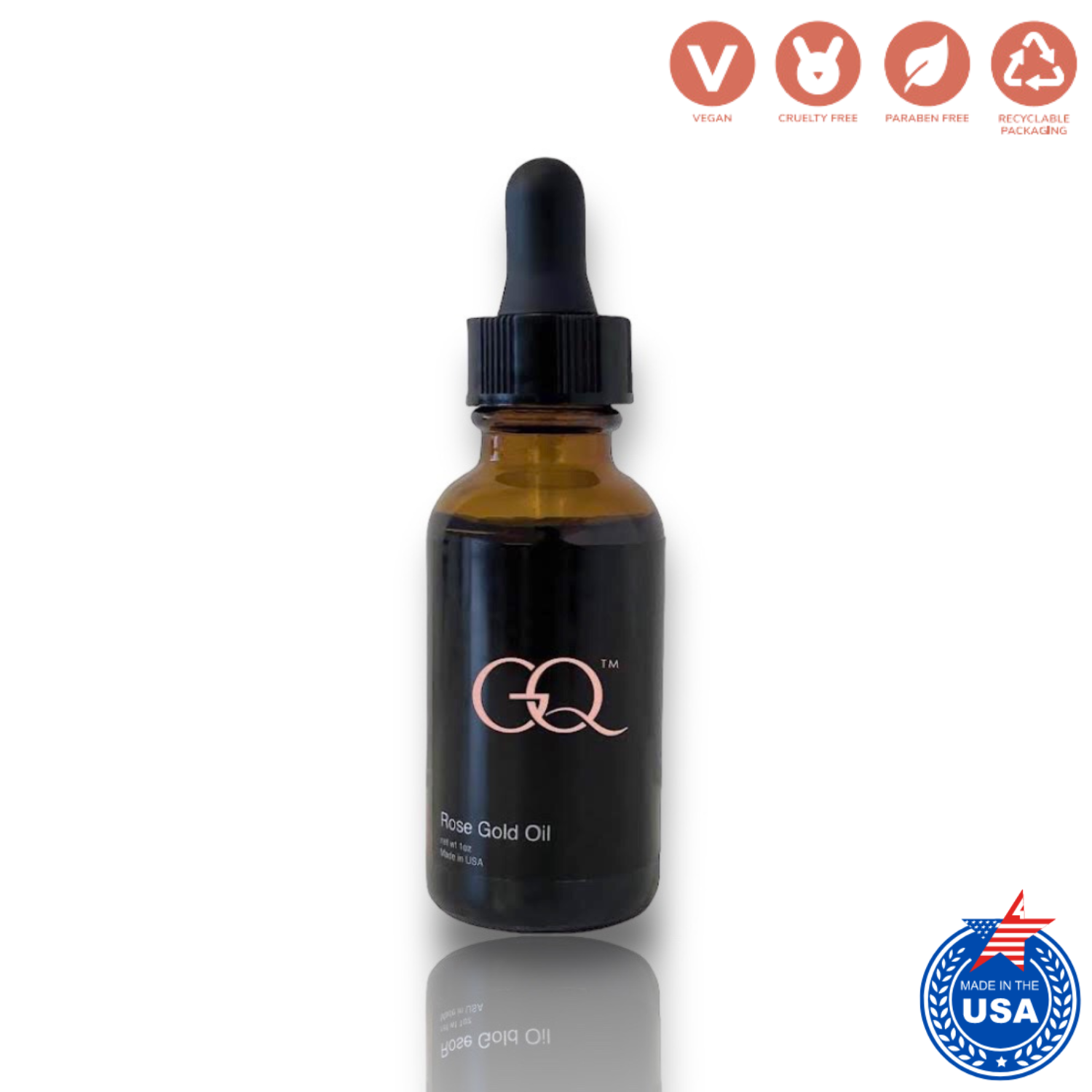 Anti-Aging Rose Gold Oil (30ml) | GLOWNIQUE