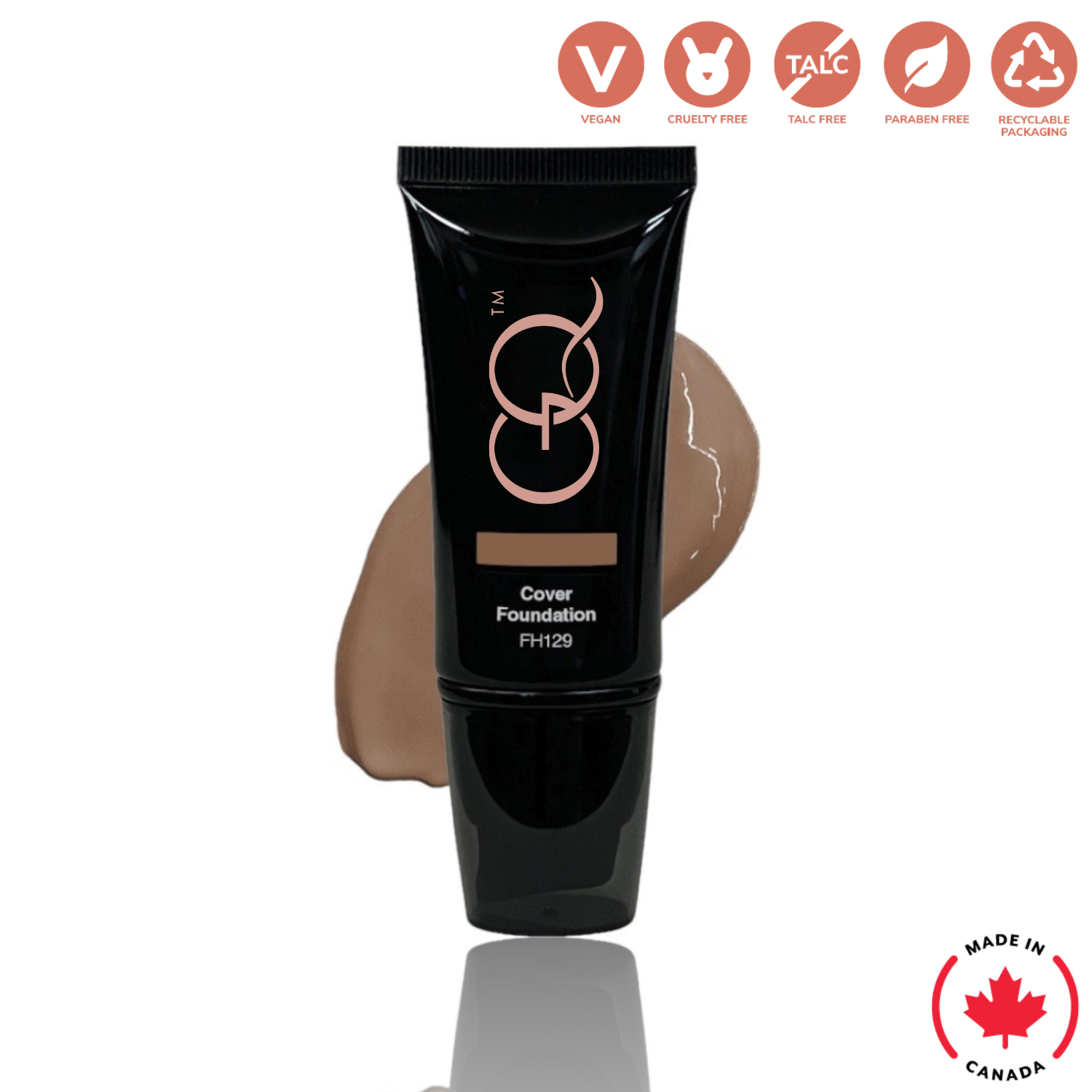 Full Cover Foundation - Sable (30ml) | GLOWNIQUE