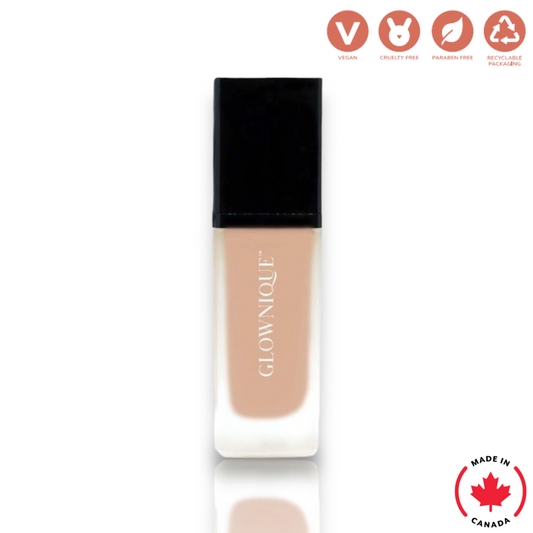 Foundation with SPF - Warm Nude (30ml) | GLOWNIQUE