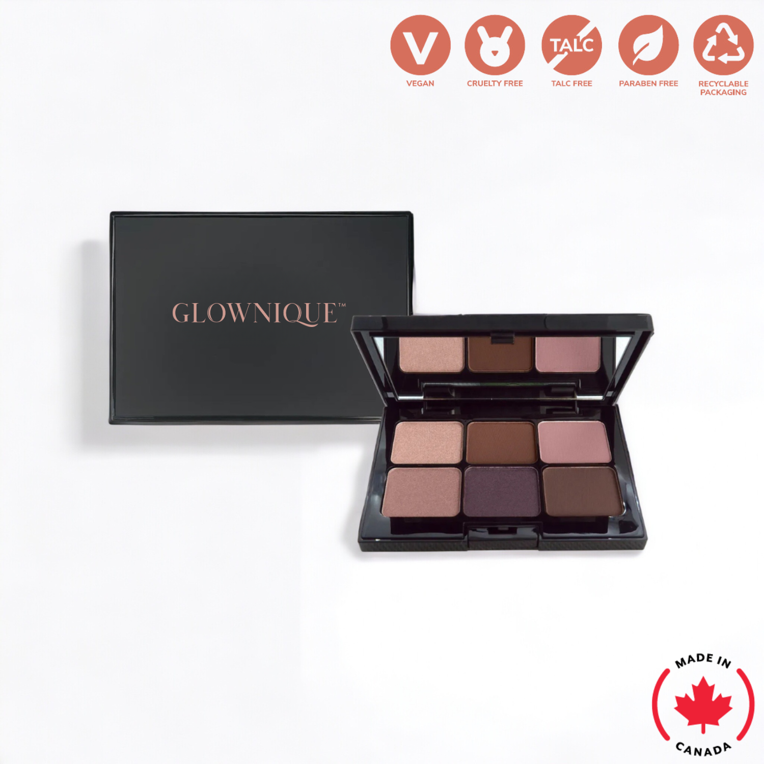 Eyeshadow Palette - Sweet Almond (12g) | GLOWNIQUE