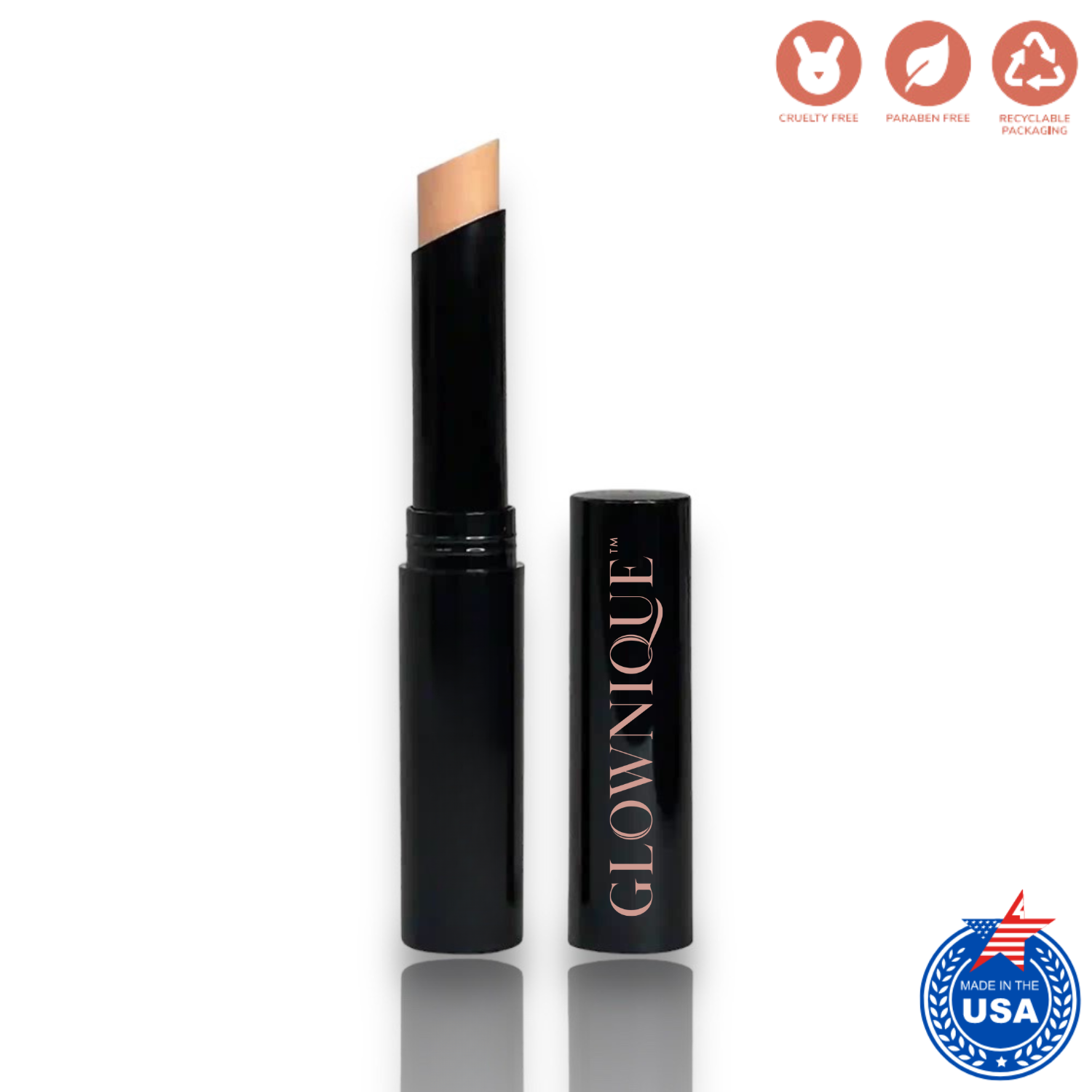 Creme Concealer Stick - Beige (2.5g) | GLOWNIQUE