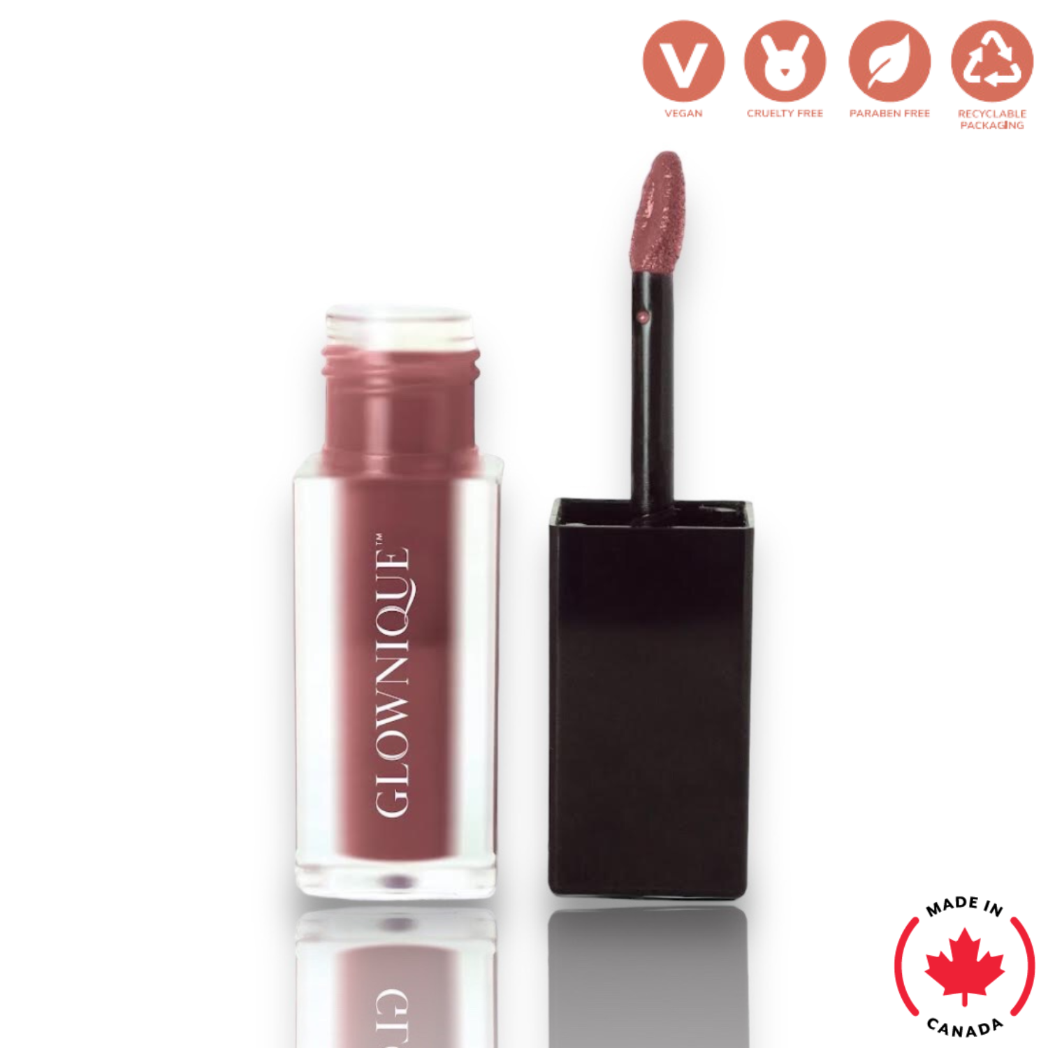 Matte Lip Stain - Blackberry Wine (5ml) | GLOWNIQUE