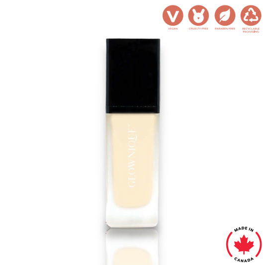 Foundation with SPF - Porcelain (30ml) | GLOWNIQUE